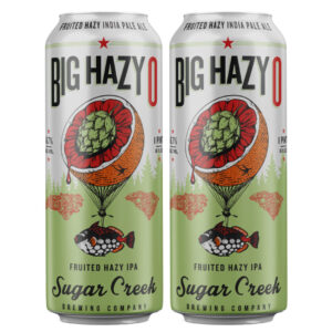 4-Pack "Big Hazy O" Blood Orange Hazy IPA (16oz) - 6.7% ABV, 45 IBU